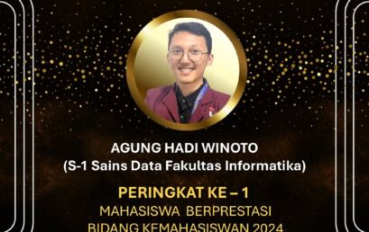 Juara 1 Mahasiswa Berprestasi Bidang Kemahasiswaan